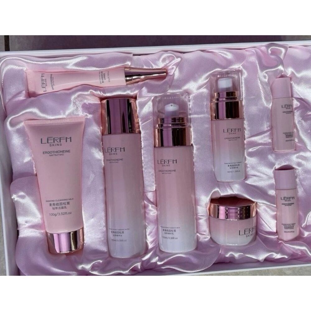 Lerfm skin ERGOTHIONEINE MATSUTAKE DIAMOND EXTRACT spa face care anti aging set